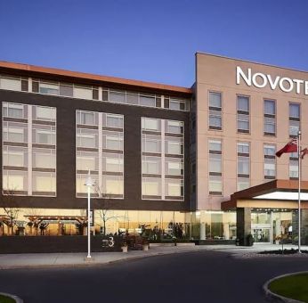 Parking available at Novotel Toronto Vaughan Centre.