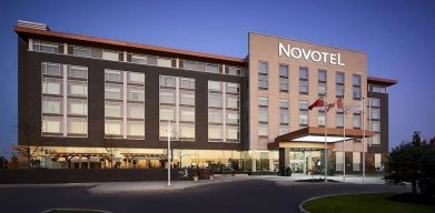 Parking available at Novotel Toronto Vaughan Centre.