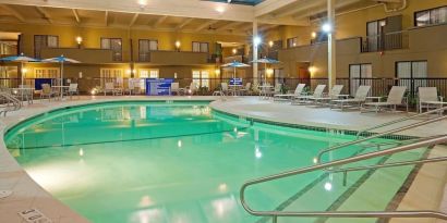 Indoor pool at EnVision Hotel And Conference Center Mansfield Foxboro.