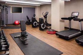 Gym available at Hilton Brooklyn New York.