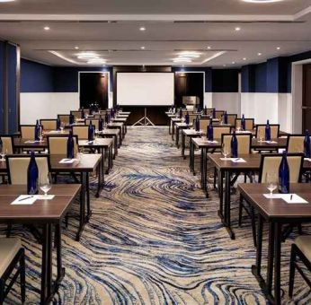 Professional meeting room at Hilton Brooklyn New York.