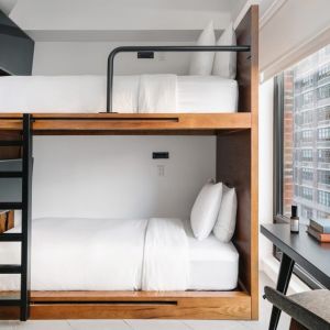 Bunk bed available at Arlo Soho. 