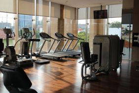 Fitness center at Fraser Residence Menteng Jakarta.