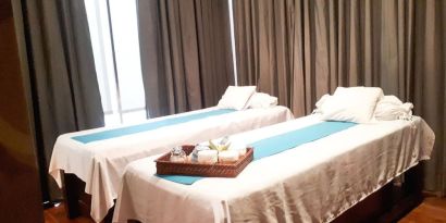 Spa and massage available at Fraser Residence Menteng Jakarta.