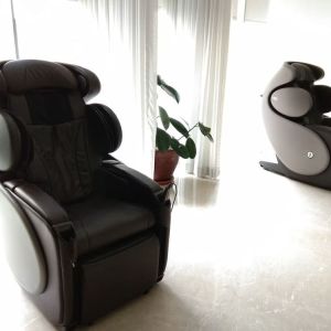 Spa chairs at Fraser Residence Menteng Jakarta.