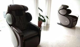 Spa chairs at Fraser Residence Menteng Jakarta.