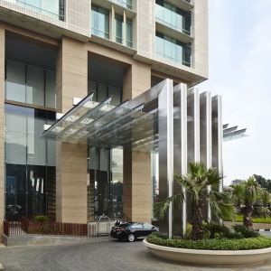 Parking available at Fraser Residence Menteng Jakarta.