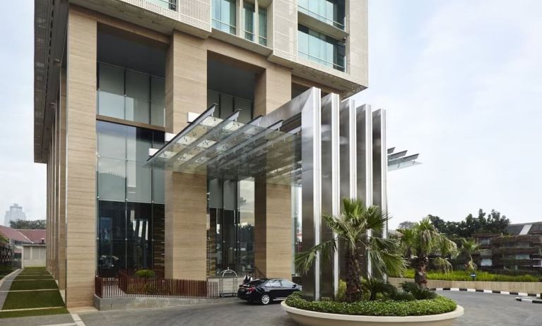 Parking available at Fraser Residence Menteng Jakarta.