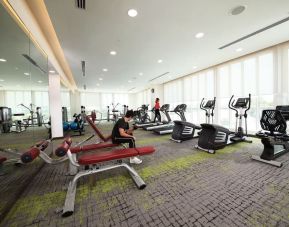 Fitness center available at Capri By Fraser Johor Bahru.