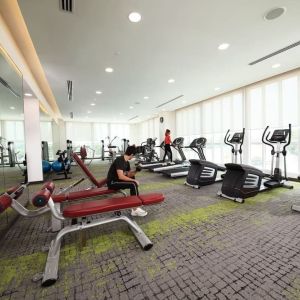 Fitness center available at Capri By Fraser Johor Bahru.