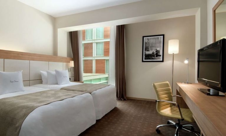 Day use room with natural light at DoubleTree By Hilton Milan.