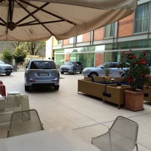 Parking available at DoubleTree By Hilton Milan.