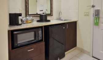 Day use room with microwave and mini-fridge at Hampton Inn & Suites Conroe - I-45 North.