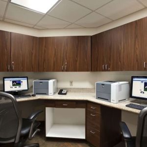 Business center available at Hampton Inn & Suites Conroe - I-45 North.