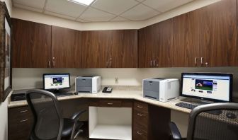 Business center available at Hampton Inn & Suites Conroe - I-45 North.