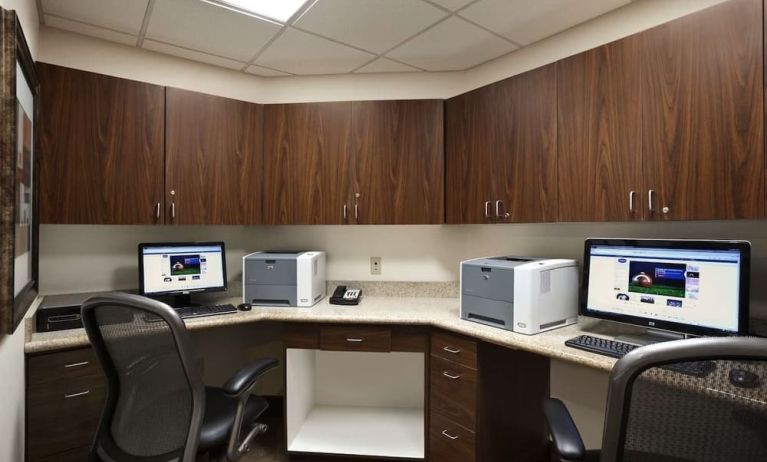 Business center available at Hampton Inn & Suites Conroe - I-45 North.