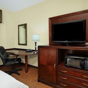 Day use room with TV and work area at Hampton Inn & Suites Conroe - I-45 North.