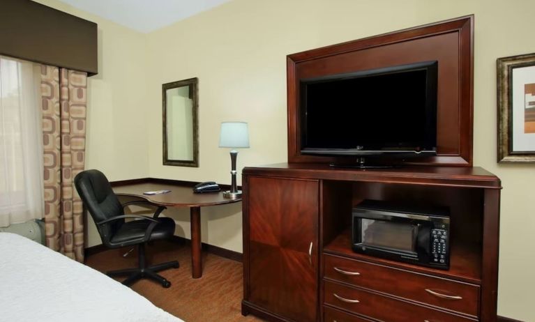 Day use room with TV and work area at Hampton Inn & Suites Conroe - I-45 North.