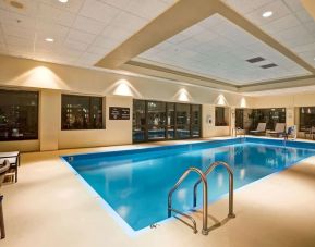 Large indoor pool at Homewood Suites By Hilton Chicago-Downtown.