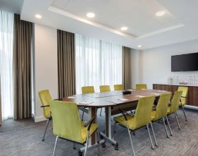 Professional meeting room at Hampton By Hilton London Stansted Airport.