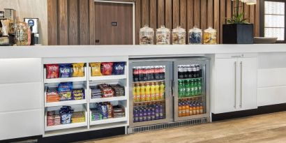 Convenience store at Hampton By Hilton London Stansted Airport.