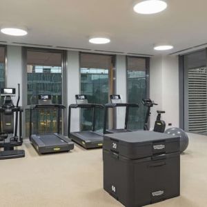 Fitness canter at Hilton Garden Inn Tbilisi Riverview.