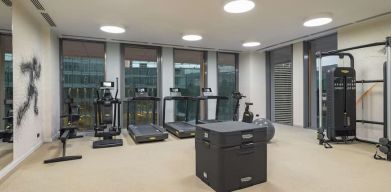 Fitness canter at Hilton Garden Inn Tbilisi Riverview.