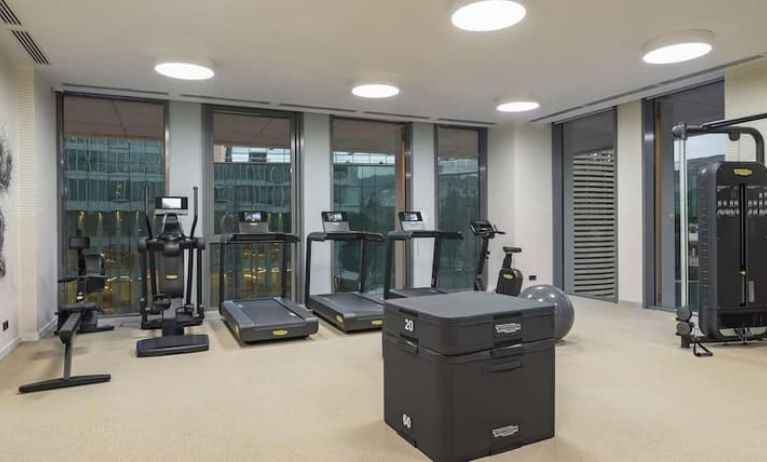 Fitness canter at Hilton Garden Inn Tbilisi Riverview.