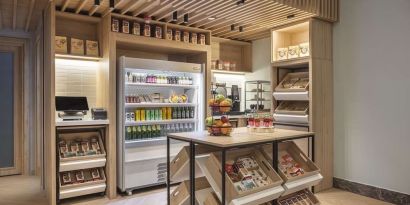 Convenience store at Hilton Garden Inn Tbilisi Riverview.