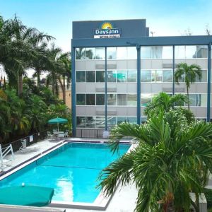 Stunning outdoor pool at Days Inn Miami International Airport,