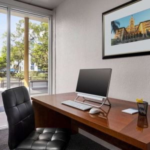 Business center at Days Inn Miami International Airport,