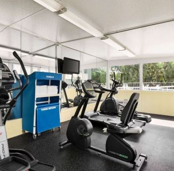 Fitness center at Days Inn Miami International Airport,