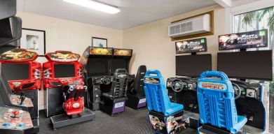 Game room at Days Inn Miami International Airport,