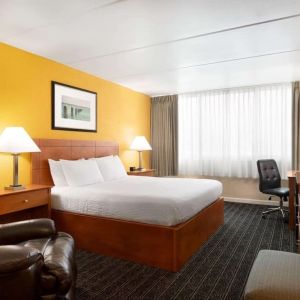 Spacious king room with work desk at Days Inn Miami International Airport,