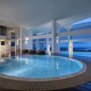 Hot tub and spa at Fraser Place Puteri Harbour.