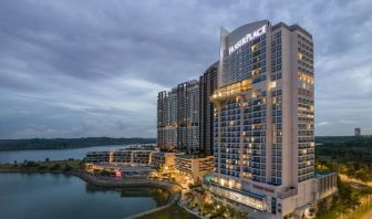 Hotel exterior at Fraser Place Puteri Harbour.