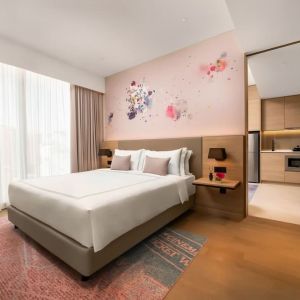 Spacious king room at Capri By Fraser Bukit Bintang.