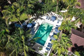 Stunning outdoor pool at Sonesta ES Suites Fort Lauderdale Plantation.