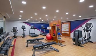 Fitness center available at Hotel Dena, Pasadena Los Angeles.