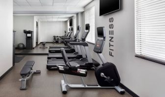 Fitness center available at Fairfield Inn & Suites By Marriott New York Staten Island.