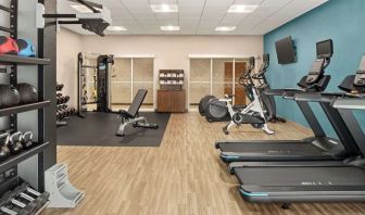 Fitness center available at Hampton Inn & Suites Miami Kendall. 