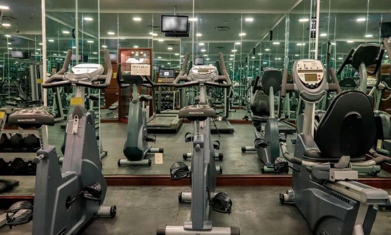 Fitness center available at Gran Hotel de la Ciudad de México.