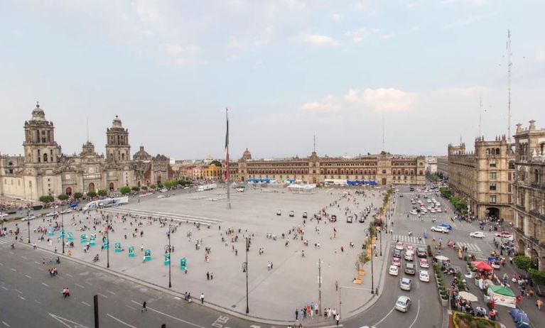 Situated close to the Zocolo or city square at Gran Hotel de la Ciudad de México.