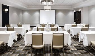 Professional meeting room at Four Points By Sheraton Mississauga Meadowvale.