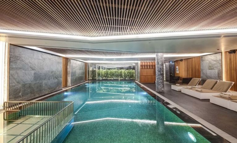 Relaxing indoor pool at DoubleTree By Hilton Istanbul - Piyalepasa.