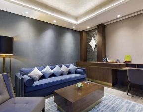 Spacious day use room with lounge and TV at DoubleTree By Hilton Istanbul - Piyalepasa.