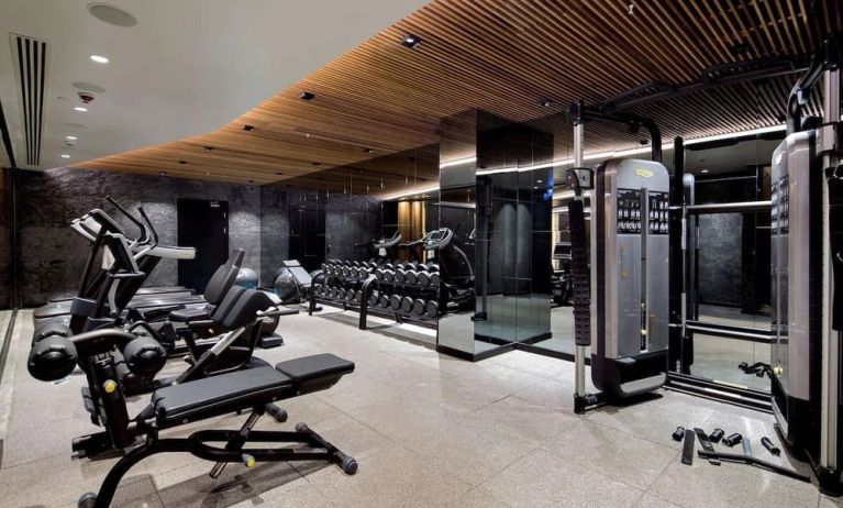 Fitness center at DoubleTree By Hilton Istanbul - Piyalepasa.