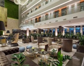 Lobby and coworking space at DoubleTree By Hilton Istanbul - Piyalepasa.