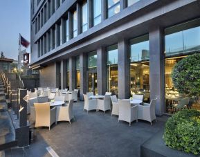 Rooftop terrace at DoubleTree By Hilton Istanbul - Piyalepasa.