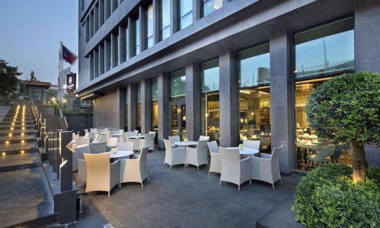 Rooftop terrace at DoubleTree By Hilton Istanbul - Piyalepasa.